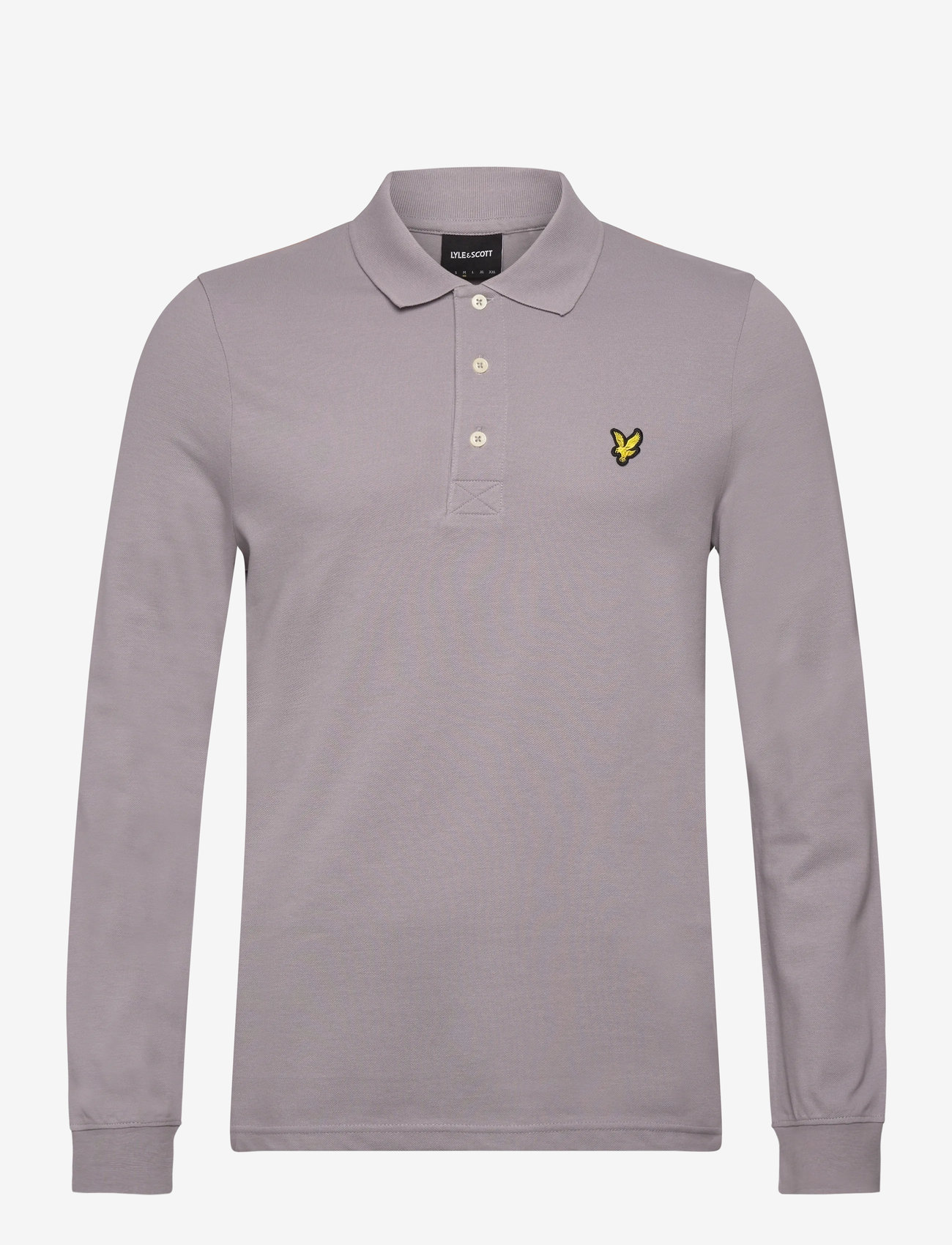 Lyle & Scott - LS Polo Shirt - pikkade varrukatega polod - ash lilac - 1