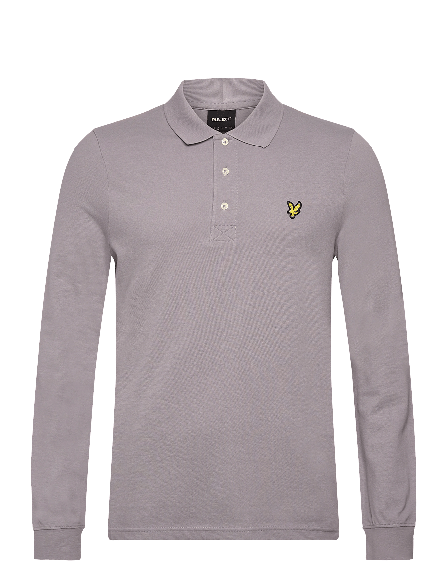 Lyle & Scott - LS Polo Shirt - langärmelig - ash lilac - 1