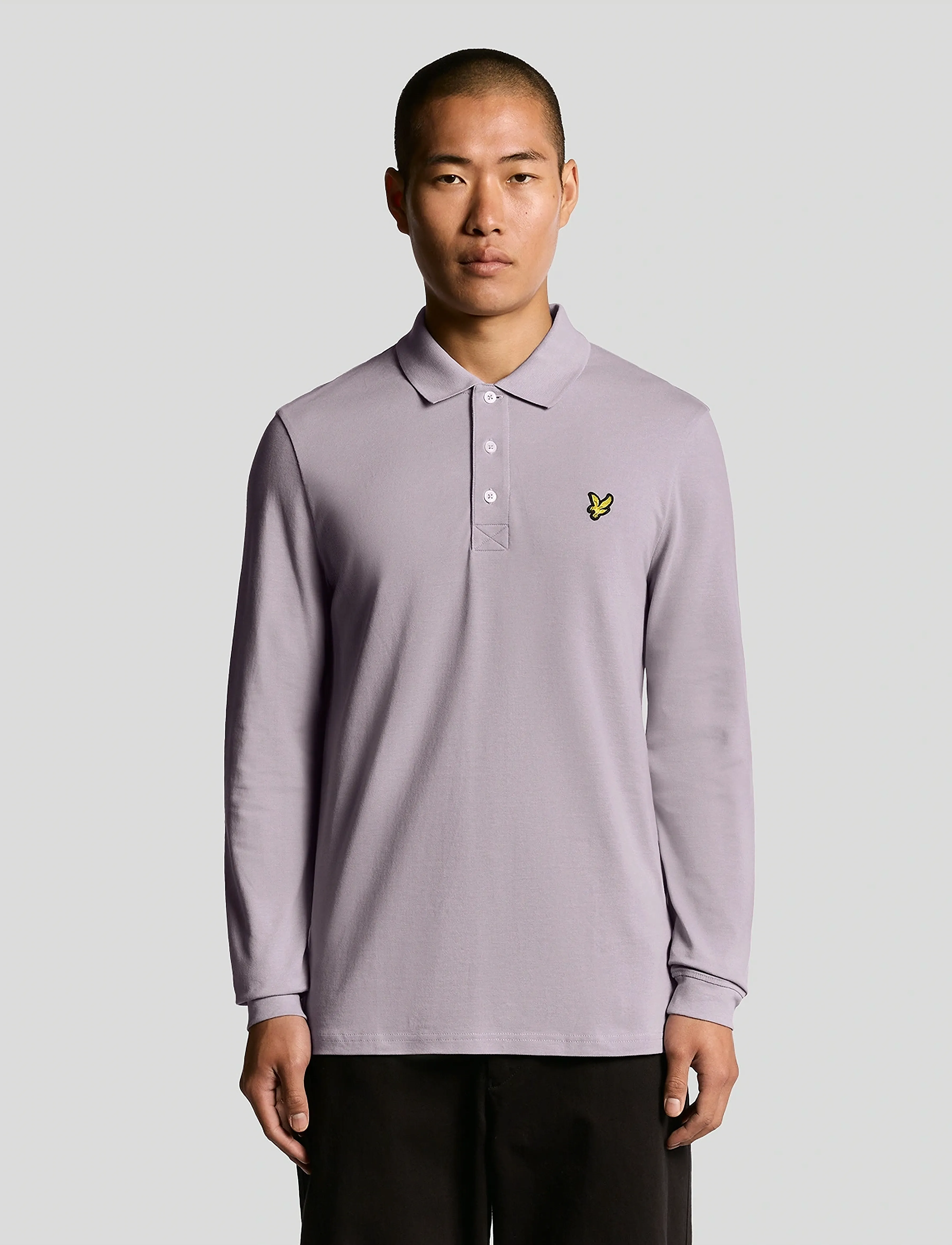 Lyle & Scott LS Polo Shirt - Kläder - ASH LILAC / purple