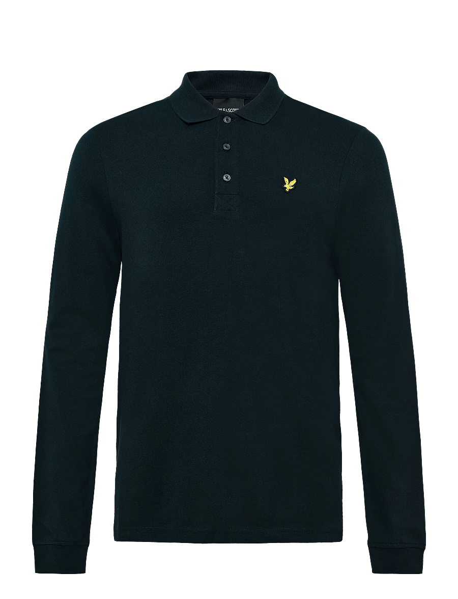 Lyle & Scott - LS Polo Shirt - langärmelig - dark navy - 1