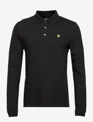 LS Polo Shirt - JET BLACK