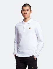 Lyle & Scott - LS Polo Shirt - polo marškinėliai ilgomis rankovėmis - mid grey marl - 2