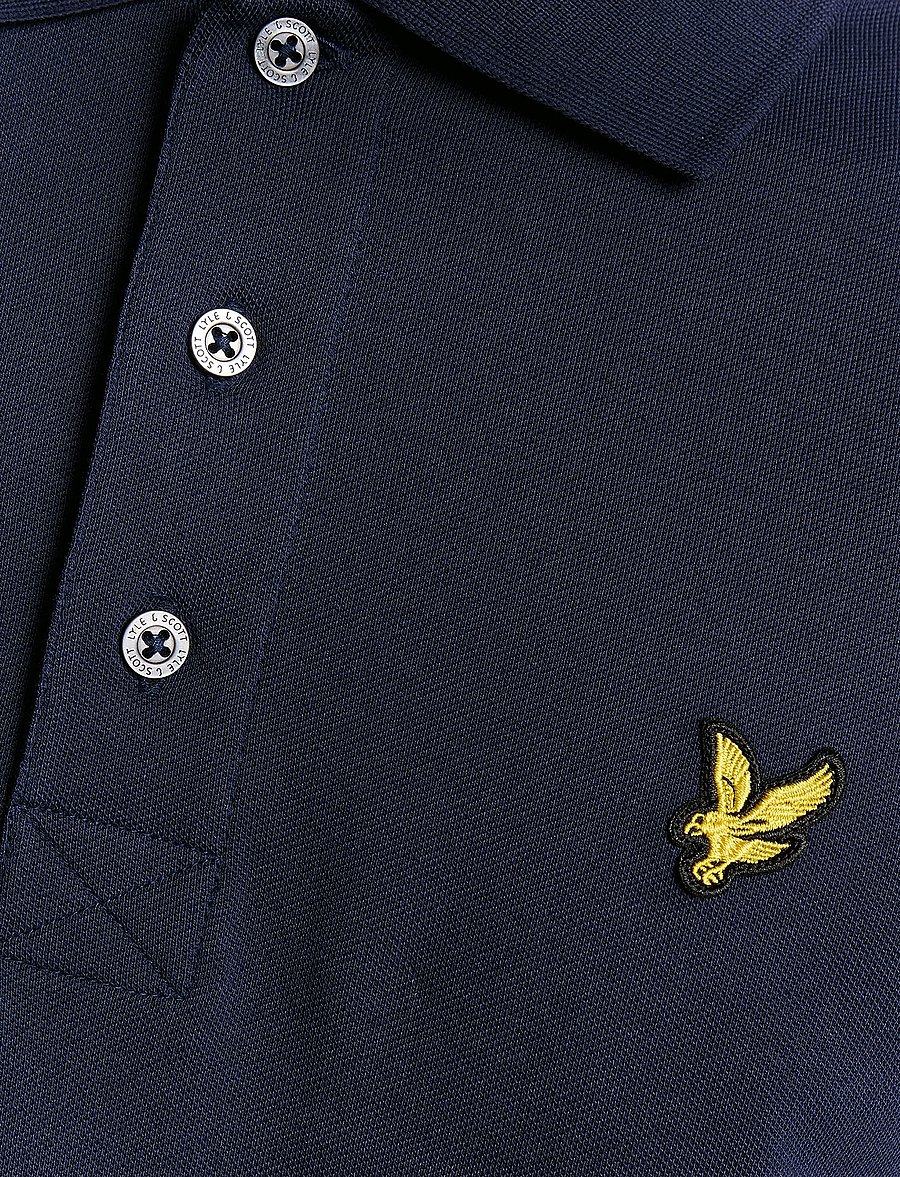Lyle & Scott - LS Polo Shirt - langärmelig - navy - 5