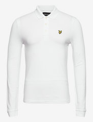 Lyle & Scott - LS Polo Shirt - pikkade varrukatega polod - white - 0