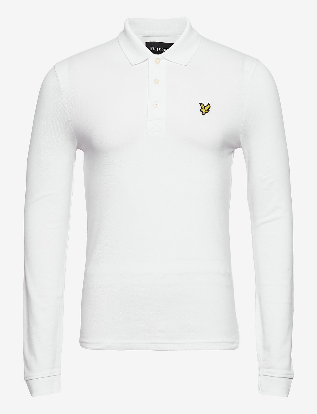 Lyle & Scott - LS Polo Shirt - pikkade varrukatega polod - white - 1