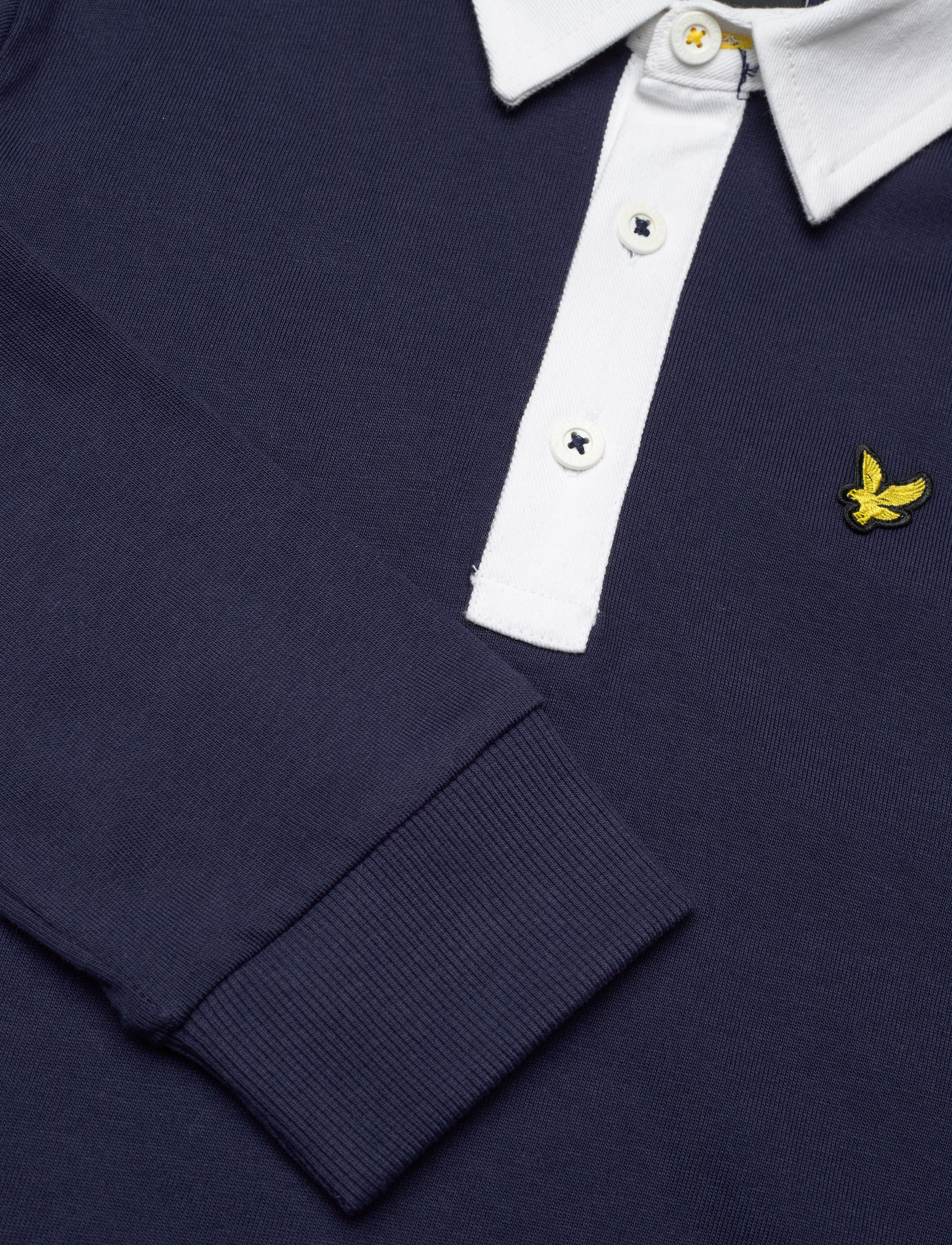 Lyle & Scott - Applique Embroidery Rugby Shirt - z99 navy - 2