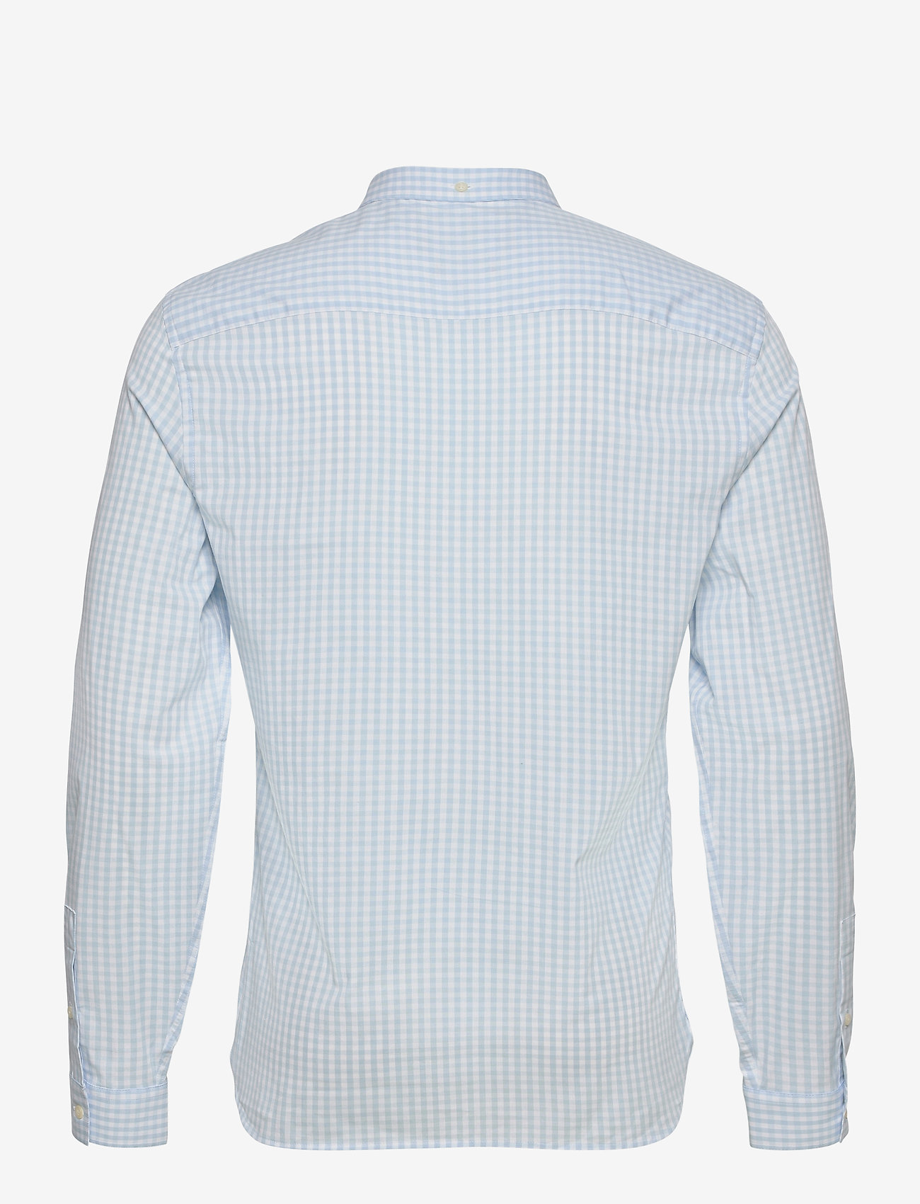 Lyle & Scott - LS Slim Fit Gingham Shirt - deck blue/ white - 1