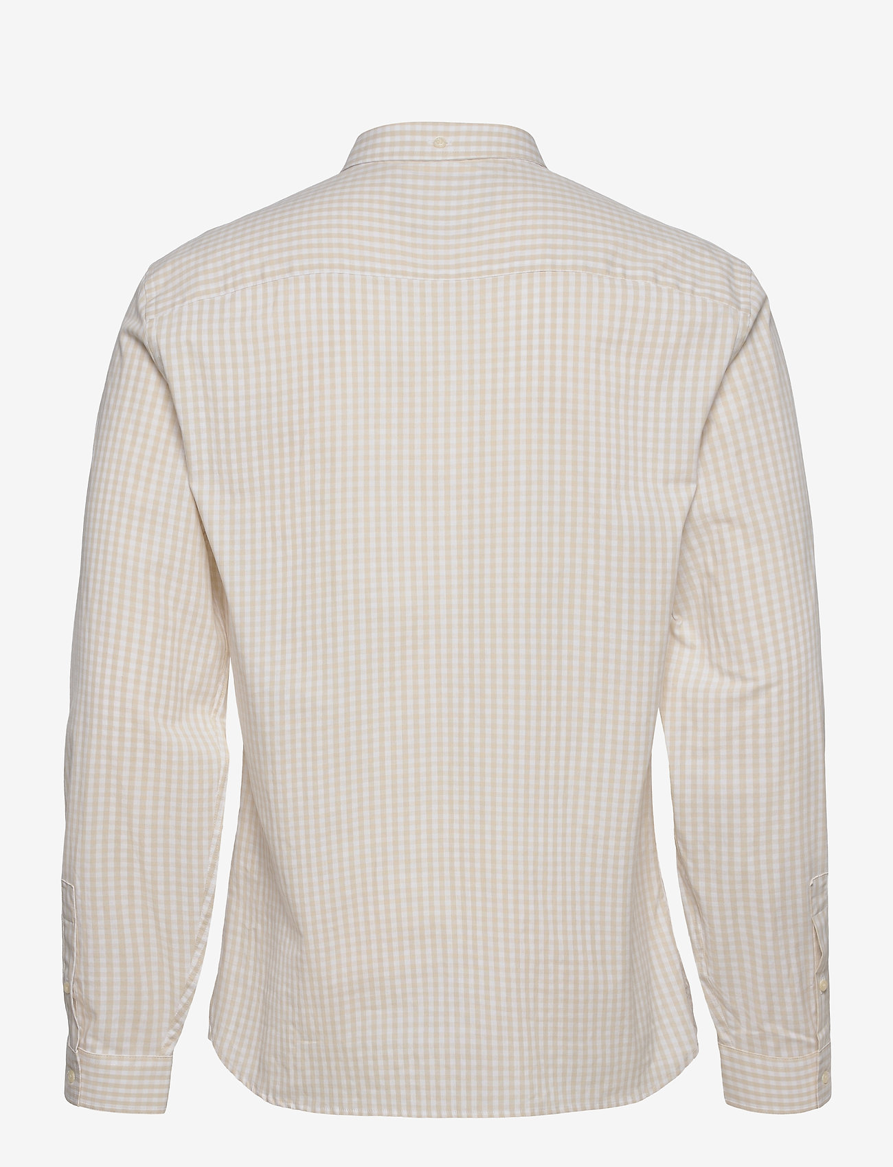 Lyle & Scott - LS Slim Fit Gingham Shirt - white/ sesame - 1