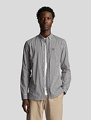 Lyle & Scott - LS Slim Fit Gingham Shirt - checkered shirts - navy/white - 2
