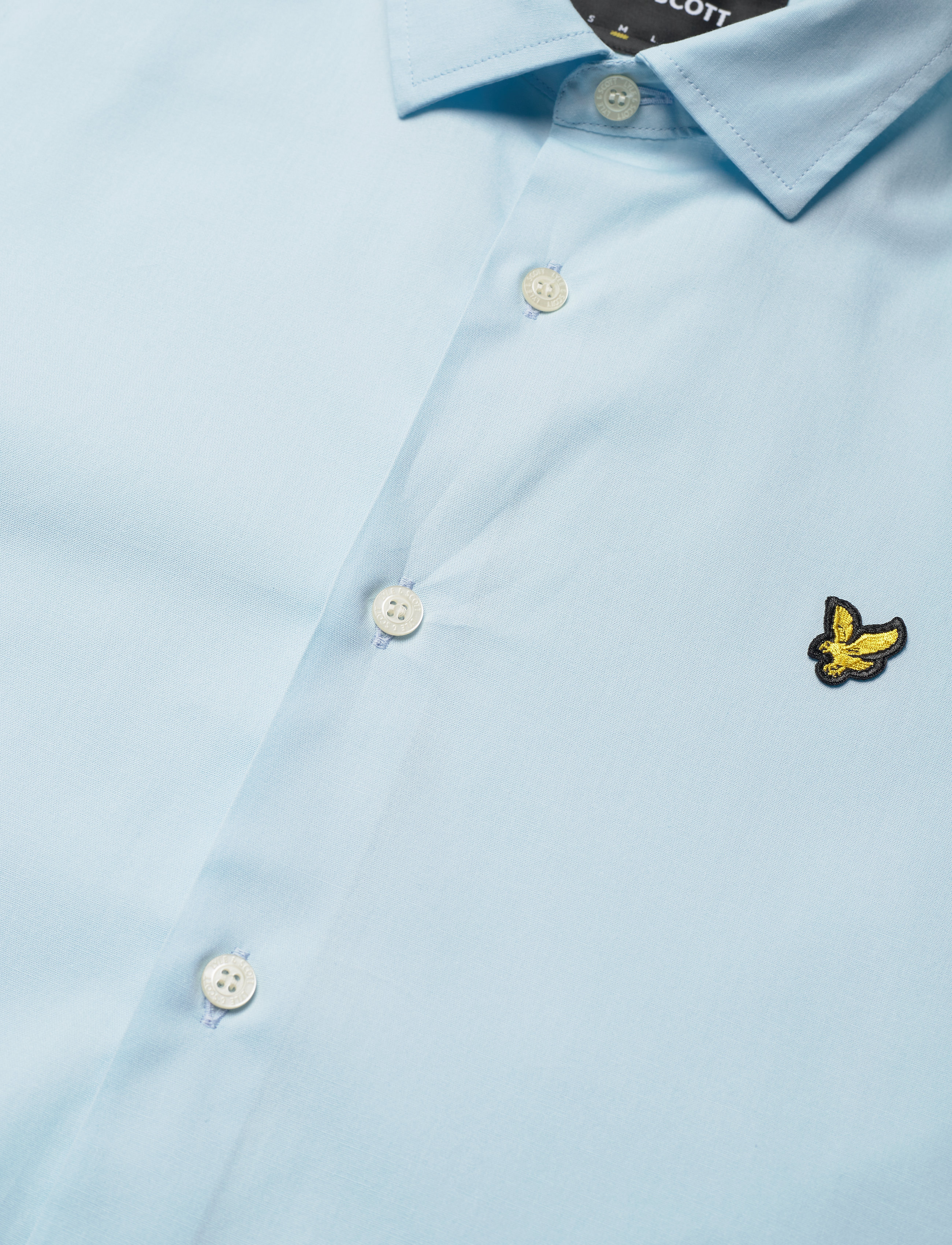Lyle & Scott - LS Slim Fit Poplin Shirt - deck blue - 3