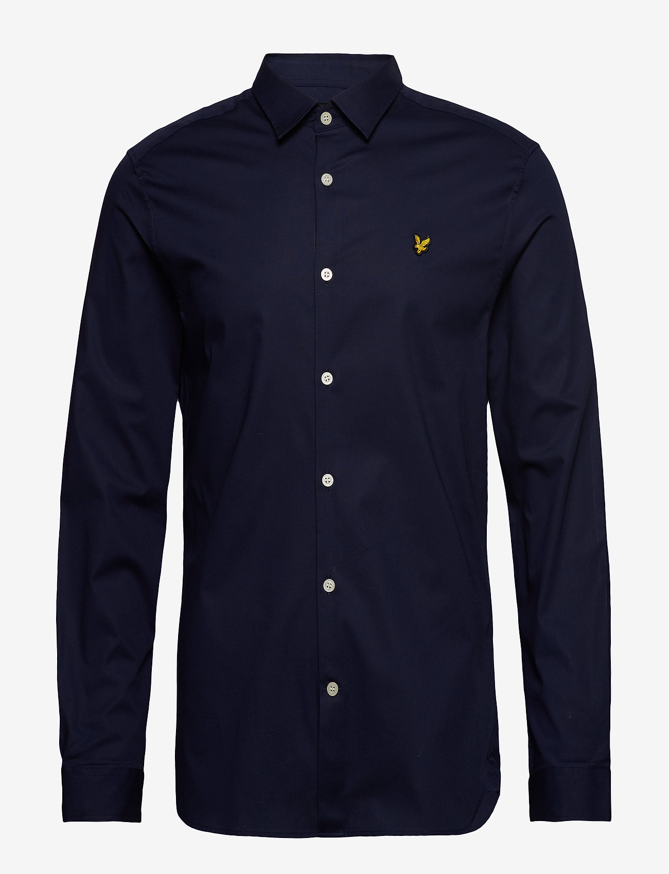 Lyle & Scott - LS Slim Fit Poplin Shirt - navy - 0