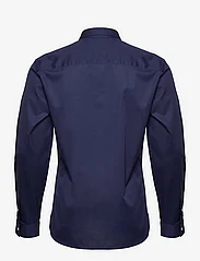 Lyle & Scott - LS Slim Fit Poplin Shirt - tavalised t-särgid - navy - 1
