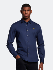 Lyle & Scott - LS Slim Fit Poplin Shirt - basic overhemden - navy - 2