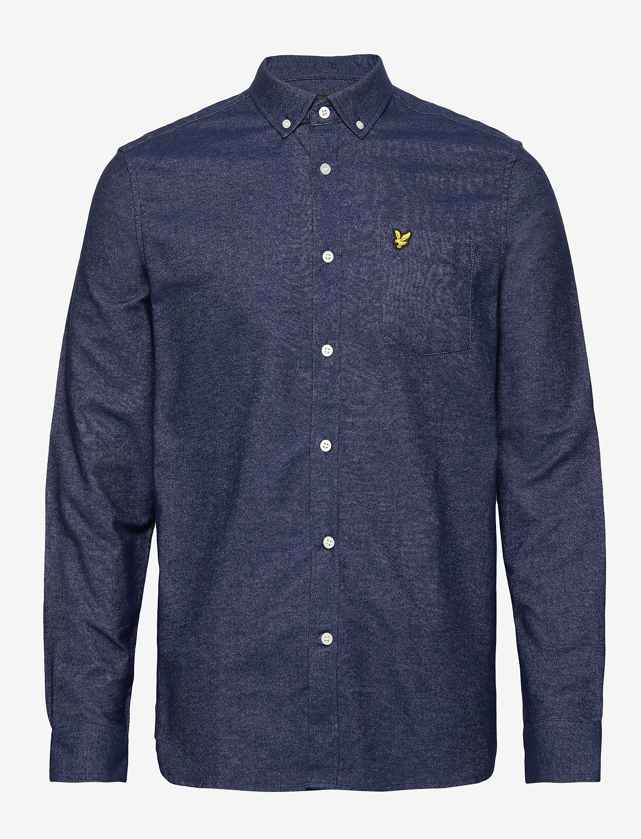 Lyle & Scott - Mottled Shirt - navy - 0