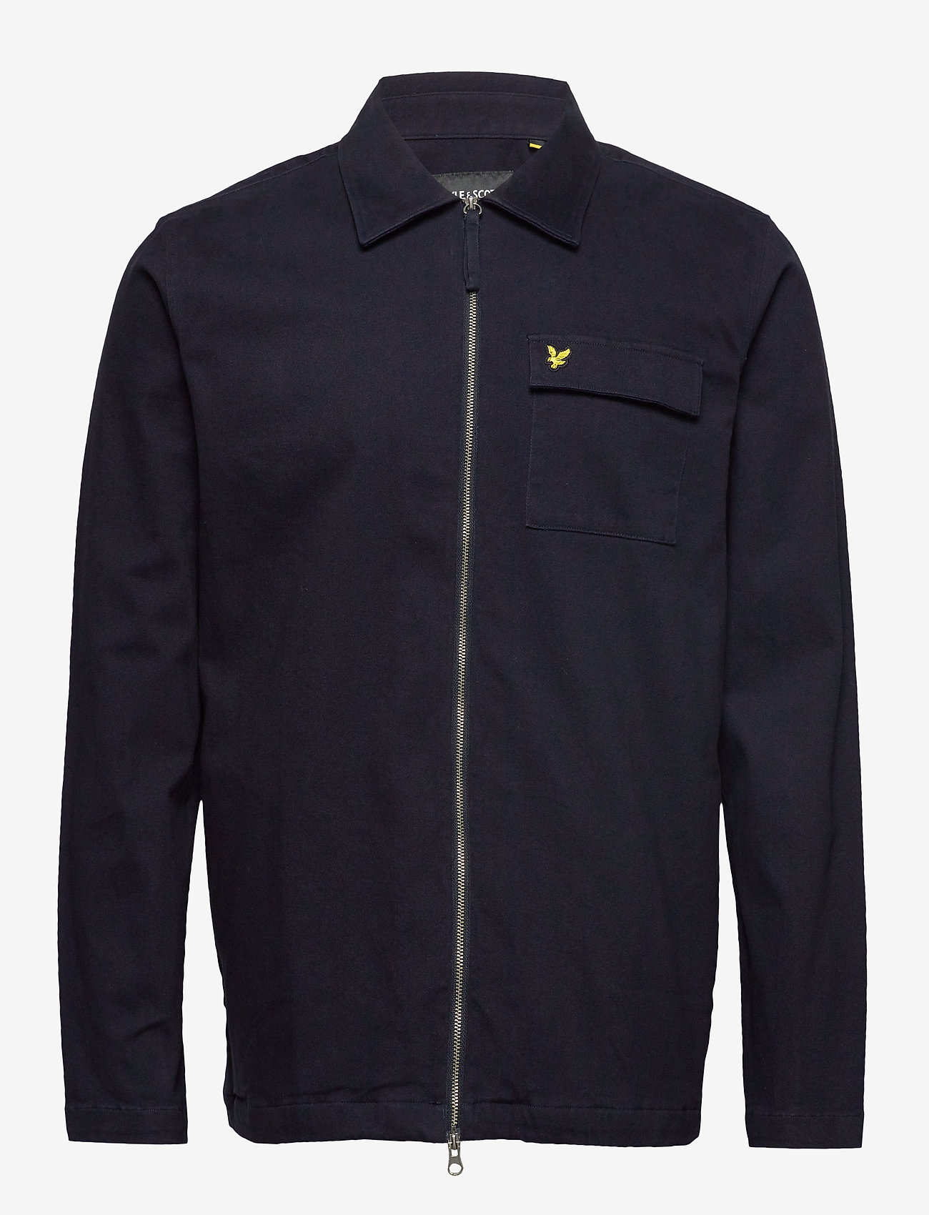 Lyle & Scott - Twill Overshirt - dark navy - 0
