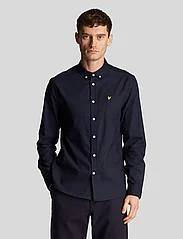 Lyle & Scott - Regular Fit Light Weight Oxford Shirt - oxford-skjortor - dark navy - 2