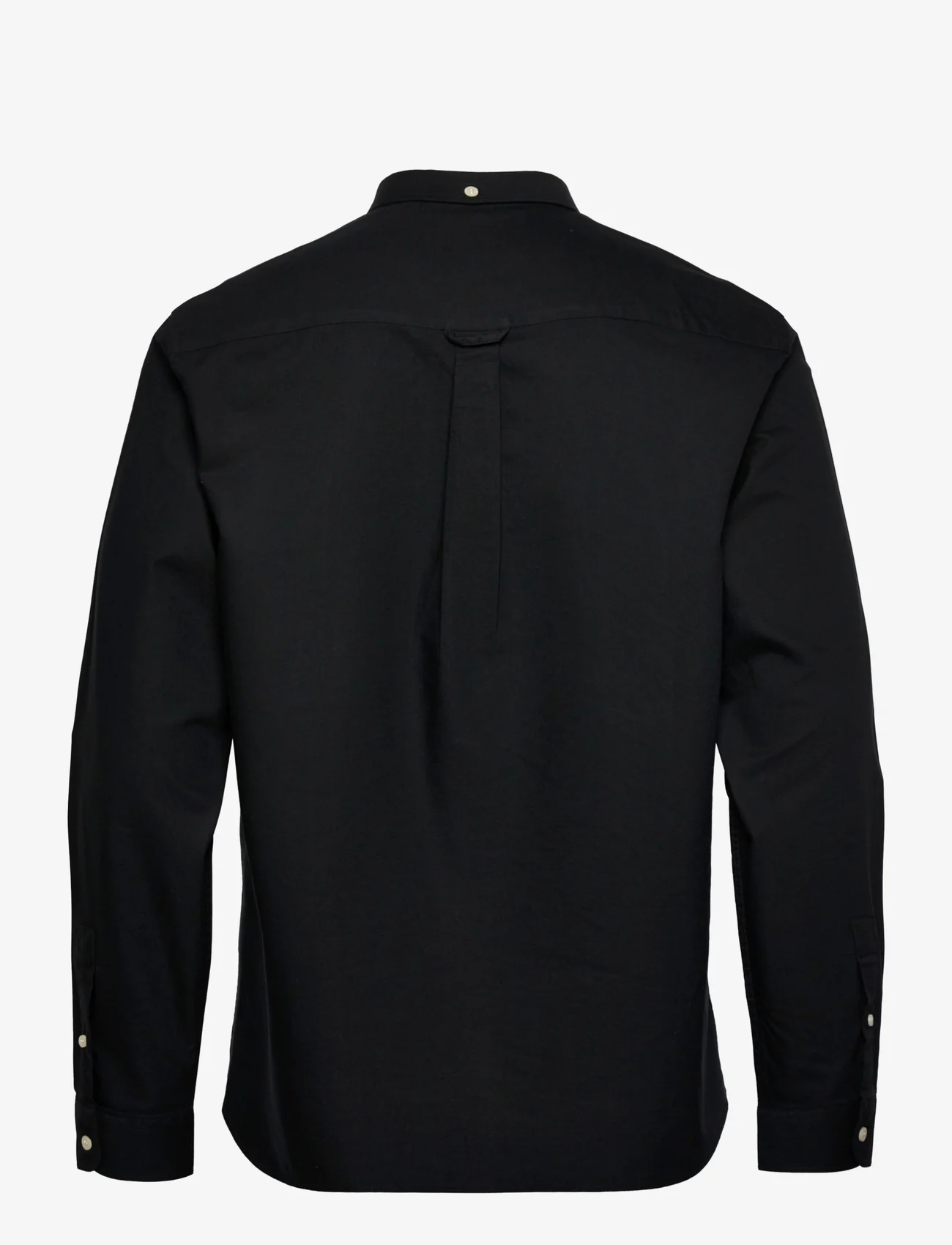 Lyle & Scott - Regular Fit Light Weight Oxford Shirt - oxford-skjortor - jet black - 1
