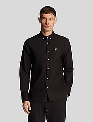 Lyle & Scott - Regular Fit Light Weight Oxford Shirt - oxford shirts - jet black - 2