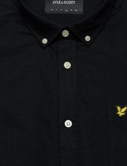 Lyle & Scott - Regular Fit Light Weight Oxford Shirt - oxford-skjortor - jet black - 6