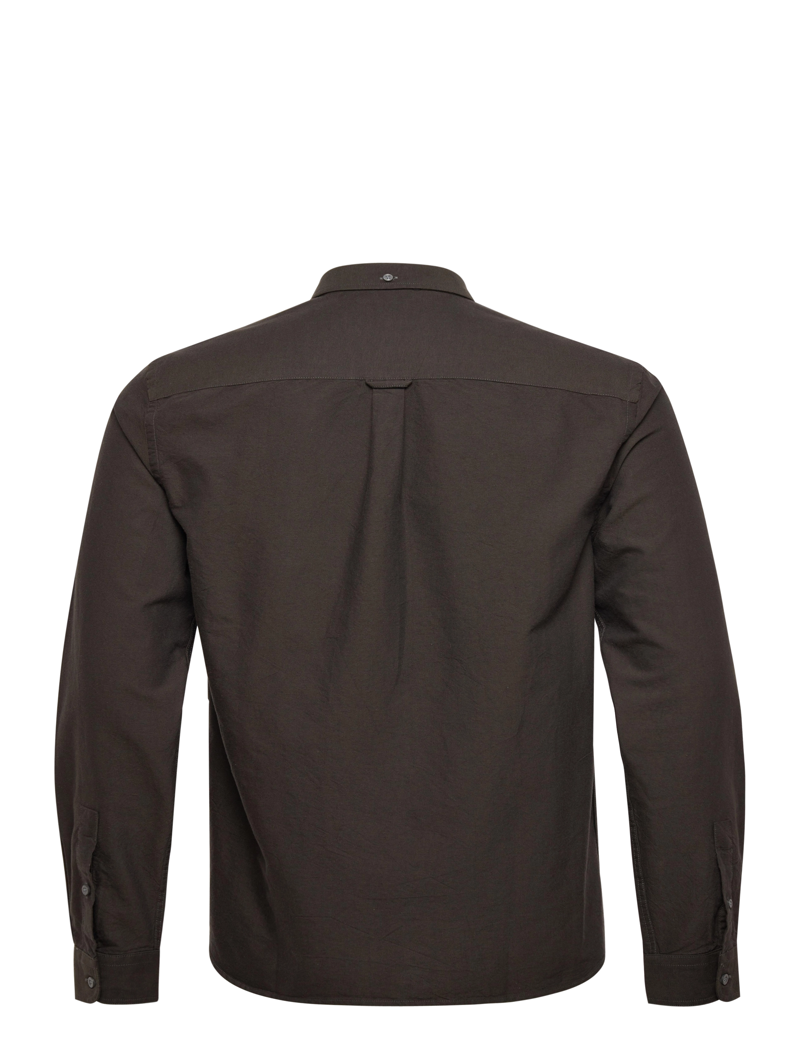 Lyle & Scott - Regular Fit Light Weight Oxford Shirt - olive/jet black - 1
