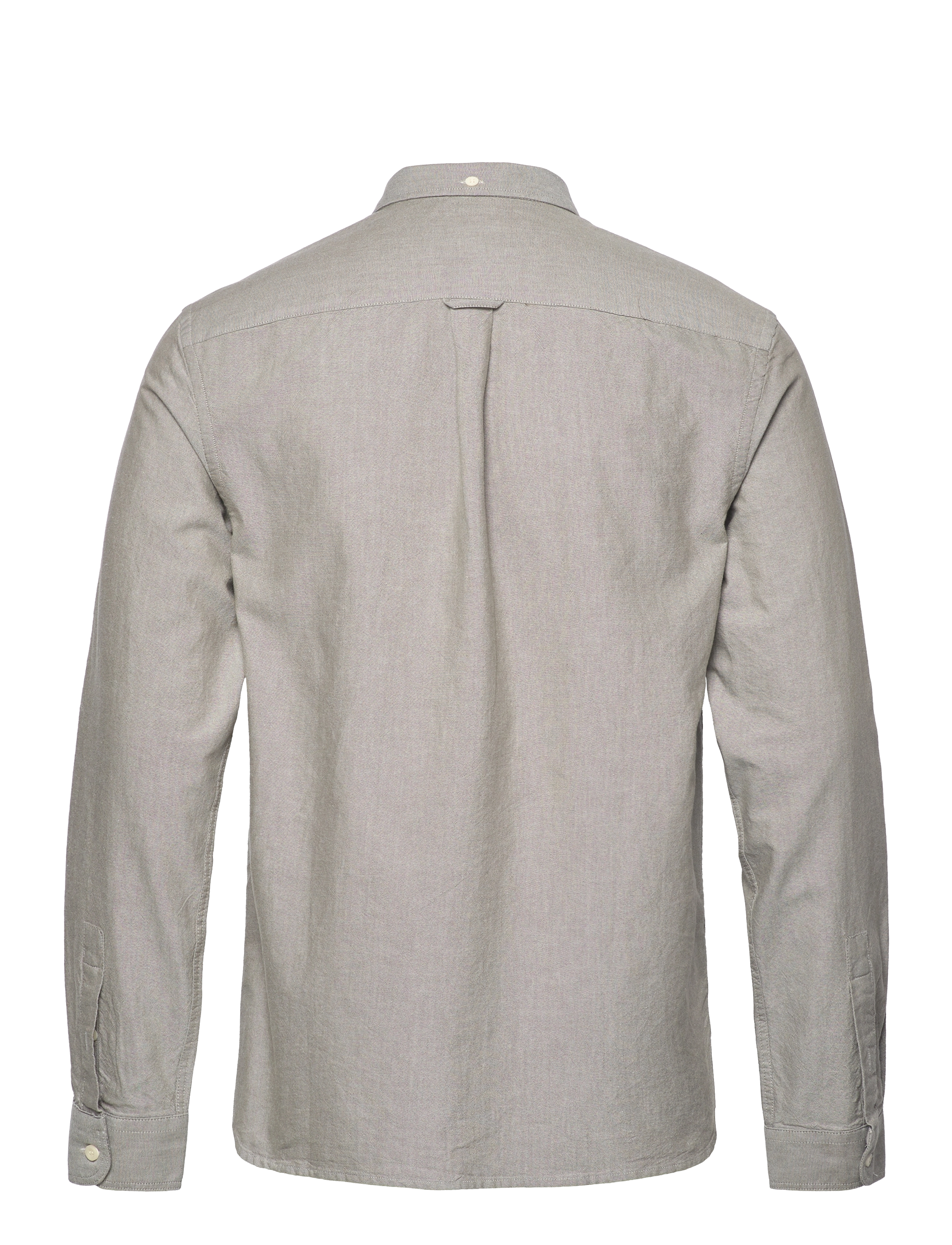 Lyle & Scott - Regular Fit Light Weight Oxford Shirt - olive/ touchline white - 1