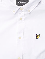 Lyle & Scott - Regular Fit Light Weight Oxford Shirt - oxford shirts - white - 6