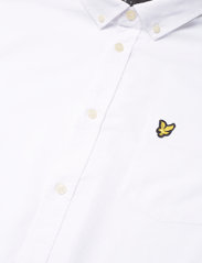 Lyle & Scott - Regular Fit Light Weight Oxford Shirt - oxford shirts - white - 7