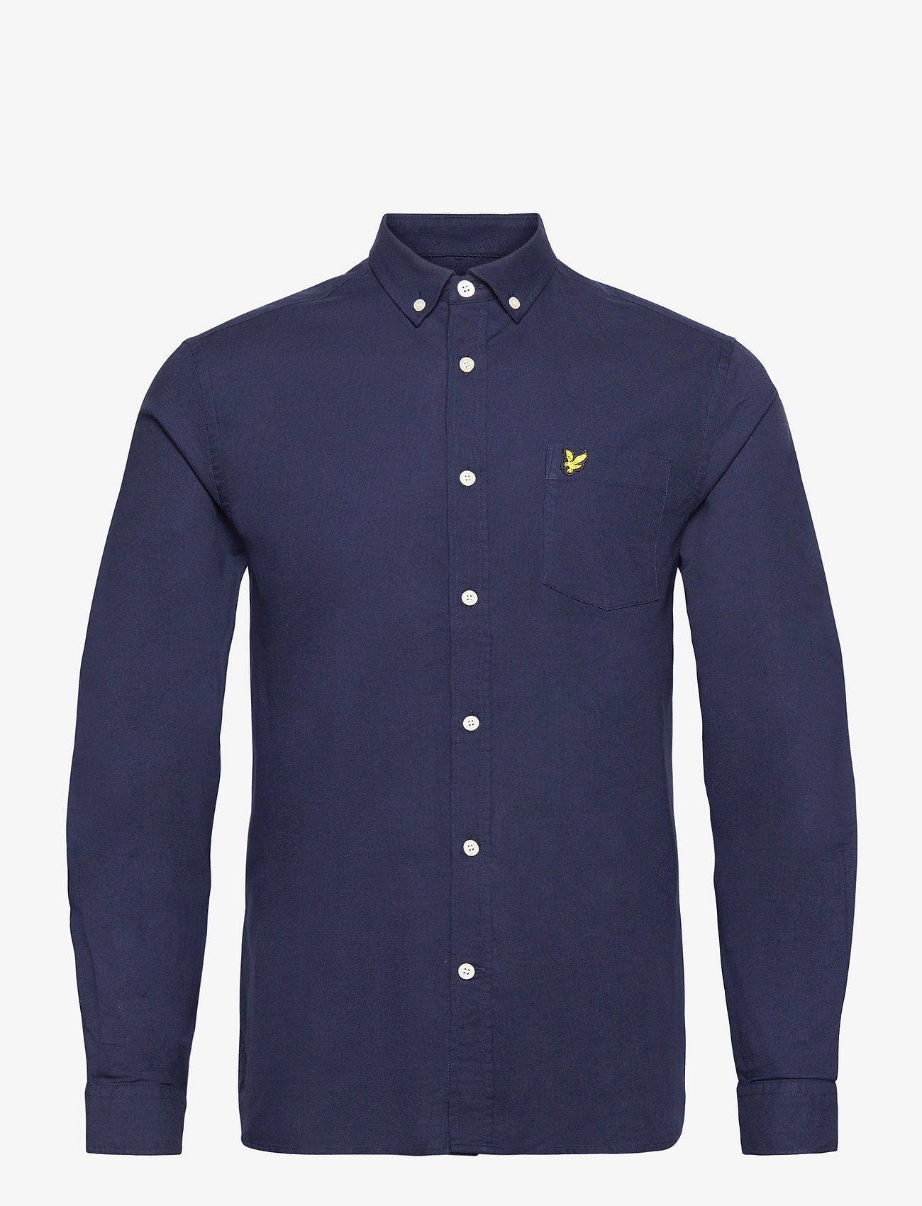 Lyle & Scott - Regular Fit Light Weight Oxford Shirt - navy - 0