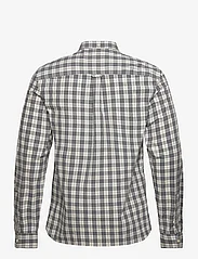 Lyle & Scott - Check Poplin Shirt - ternede skjorter - w803 mid grey marl/ touchline white - 1