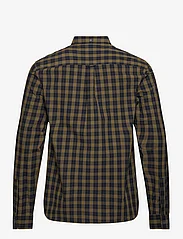 Lyle & Scott - Check Poplin Shirt - rutiga skjortor - jet black/ olive - 1