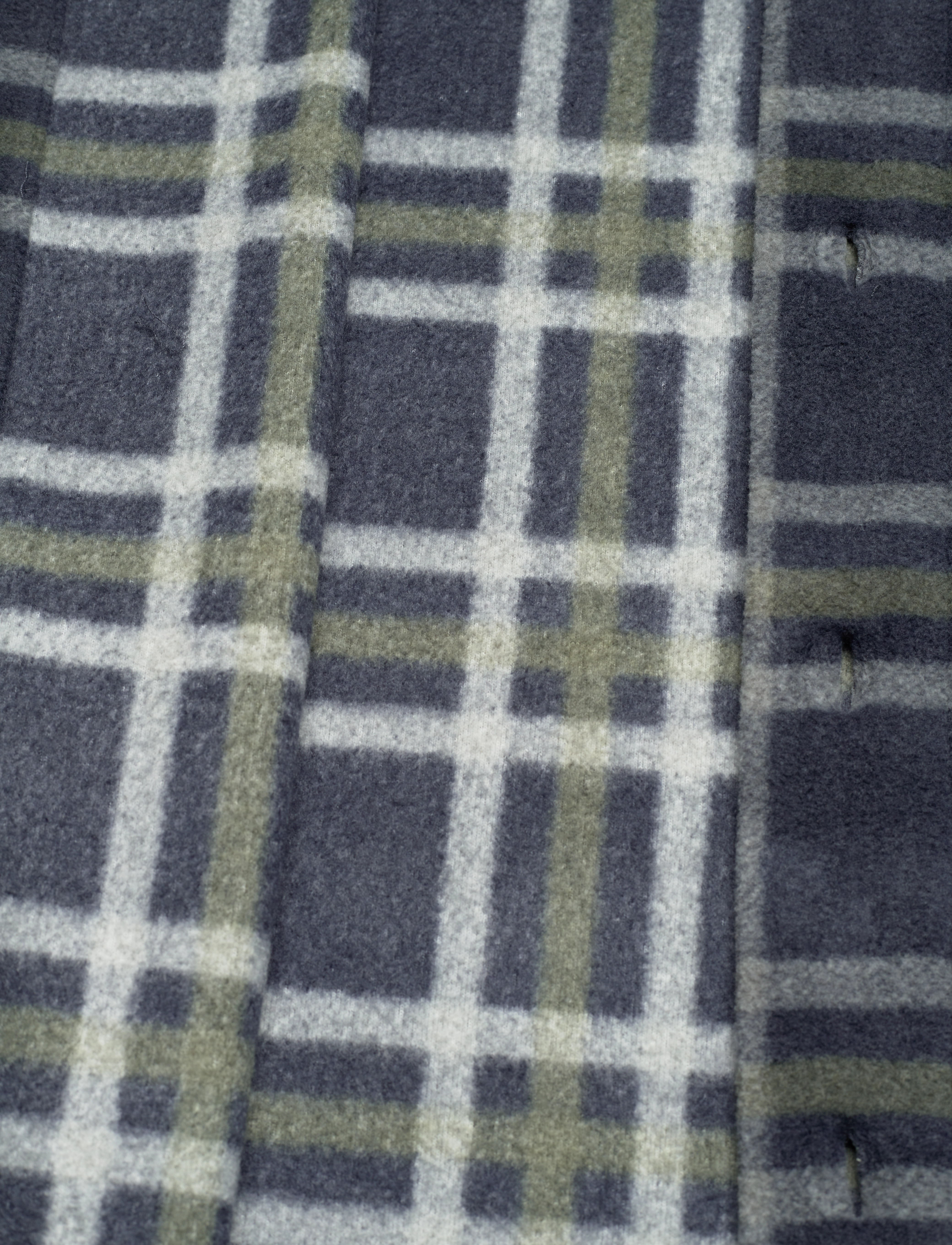 Lyle & Scott - Fleece Overshirt - dark navy check - 4