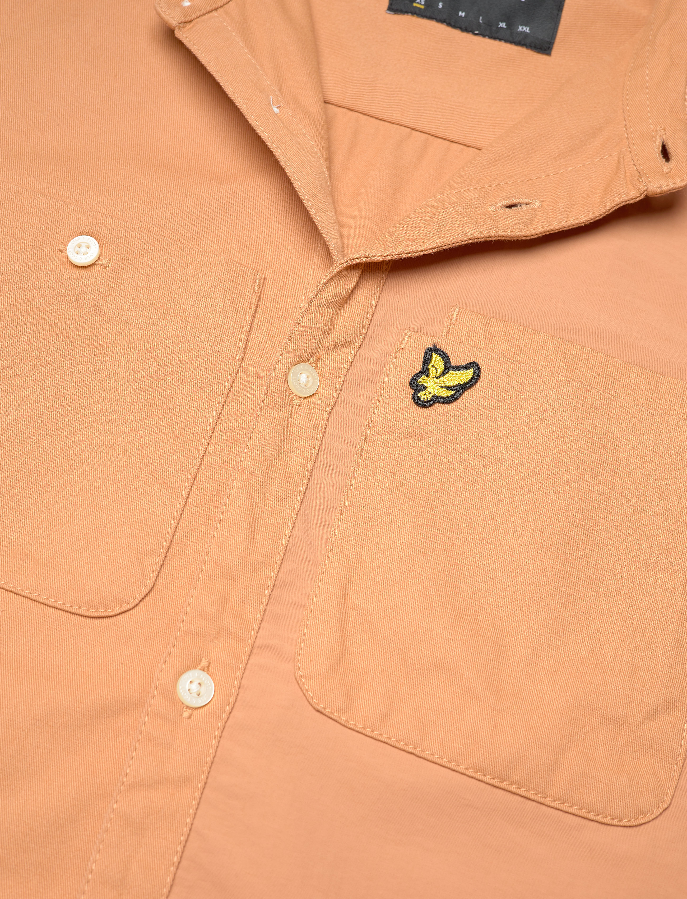 Lyle & Scott - Tech Pocket Overshirt - tan - 2