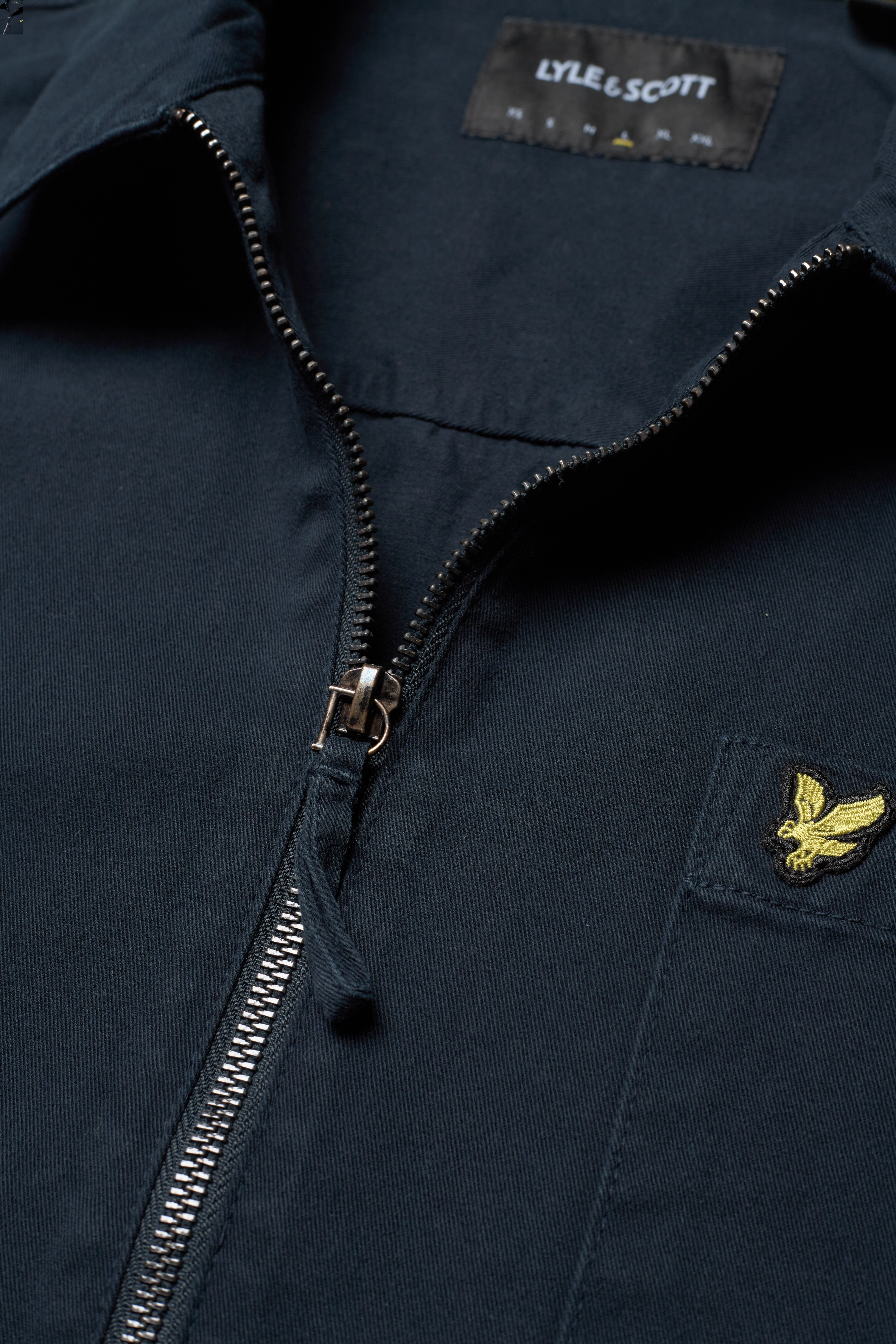 Lyle & Scott - Washed Twill Overshirt - dark navy - 2