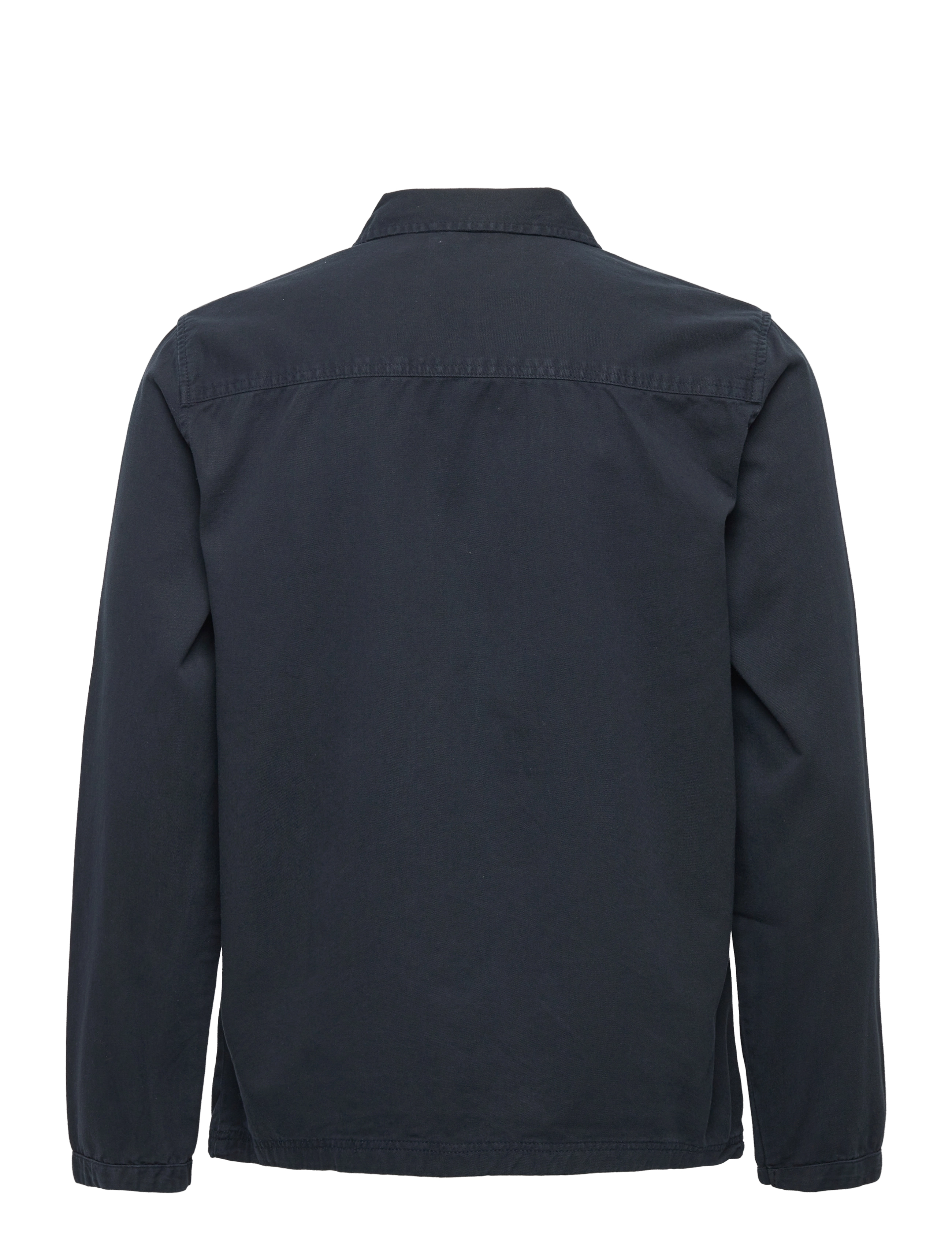 Lyle & Scott - Washed Drill Overshirt - dark navy - 1
