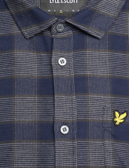 Lyle & Scott - Check Overshirt - checkered shirts - dark navy - 2