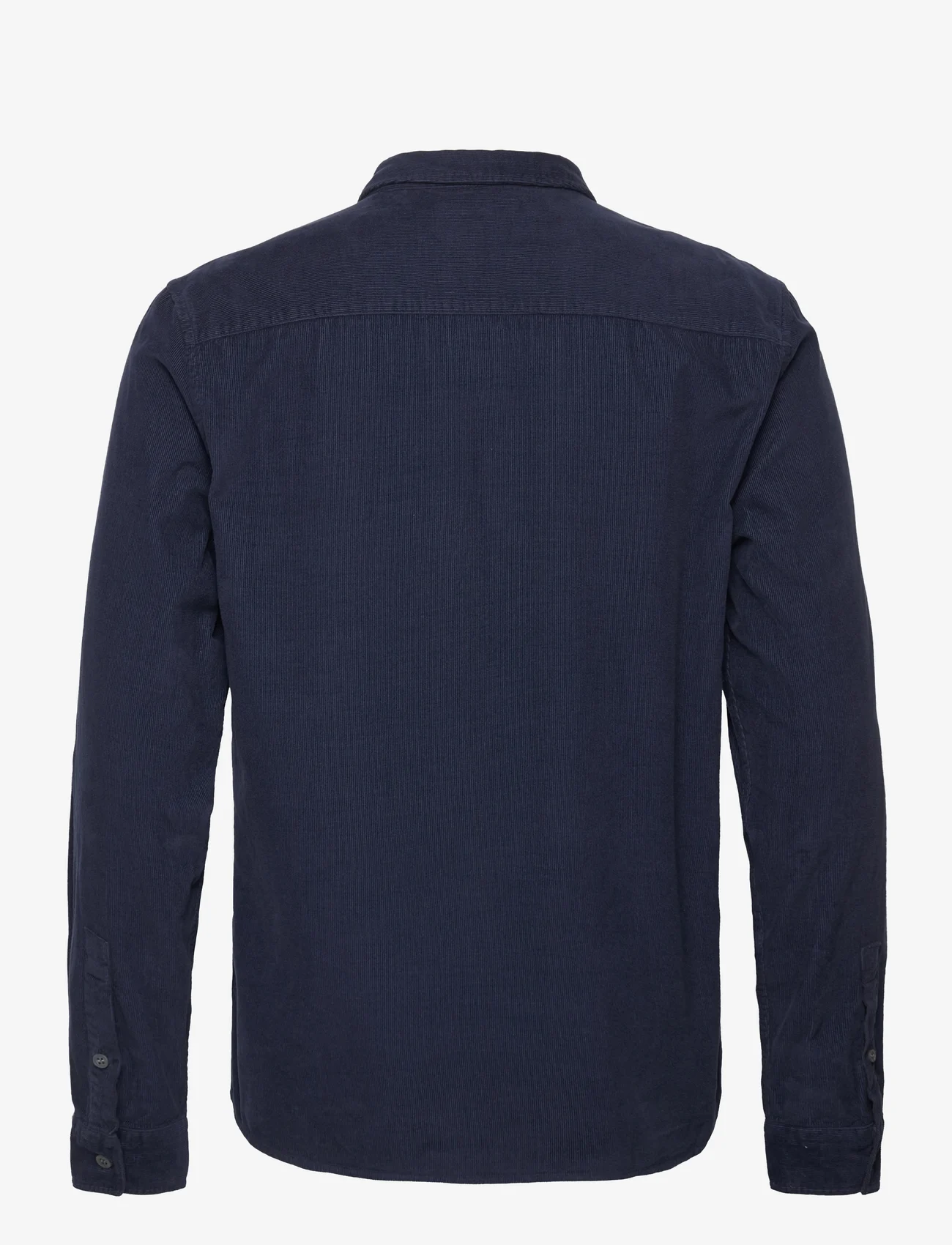 Lyle & Scott - Needle Cord Shirt - corduroy shirts - dark navy - 1