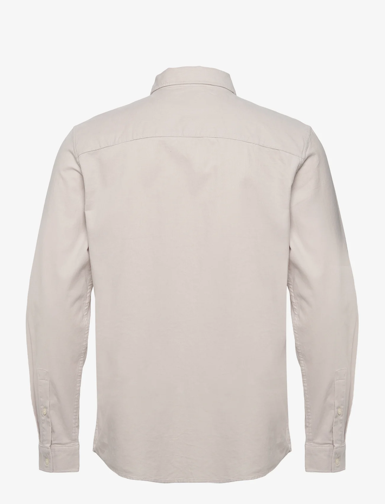 Lyle & Scott - Needle Cord Shirt - fløjlsskjorter - w583 light mist - 1