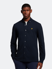 Lyle & Scott - Stretch Shirt - basic skjortor - dark navy - 2