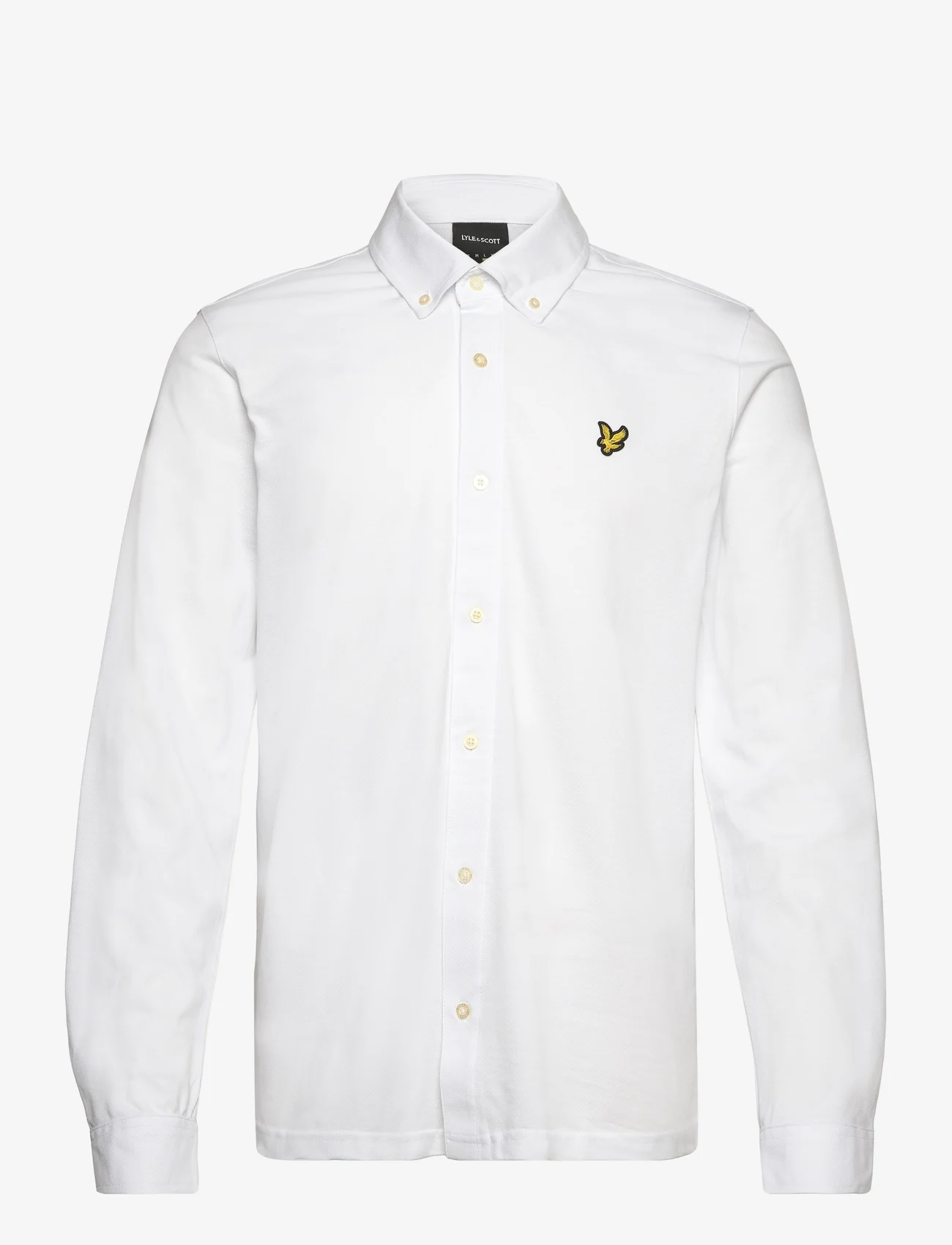 Lyle & Scott - Stretch Shirt - basic skjortor - white - 0