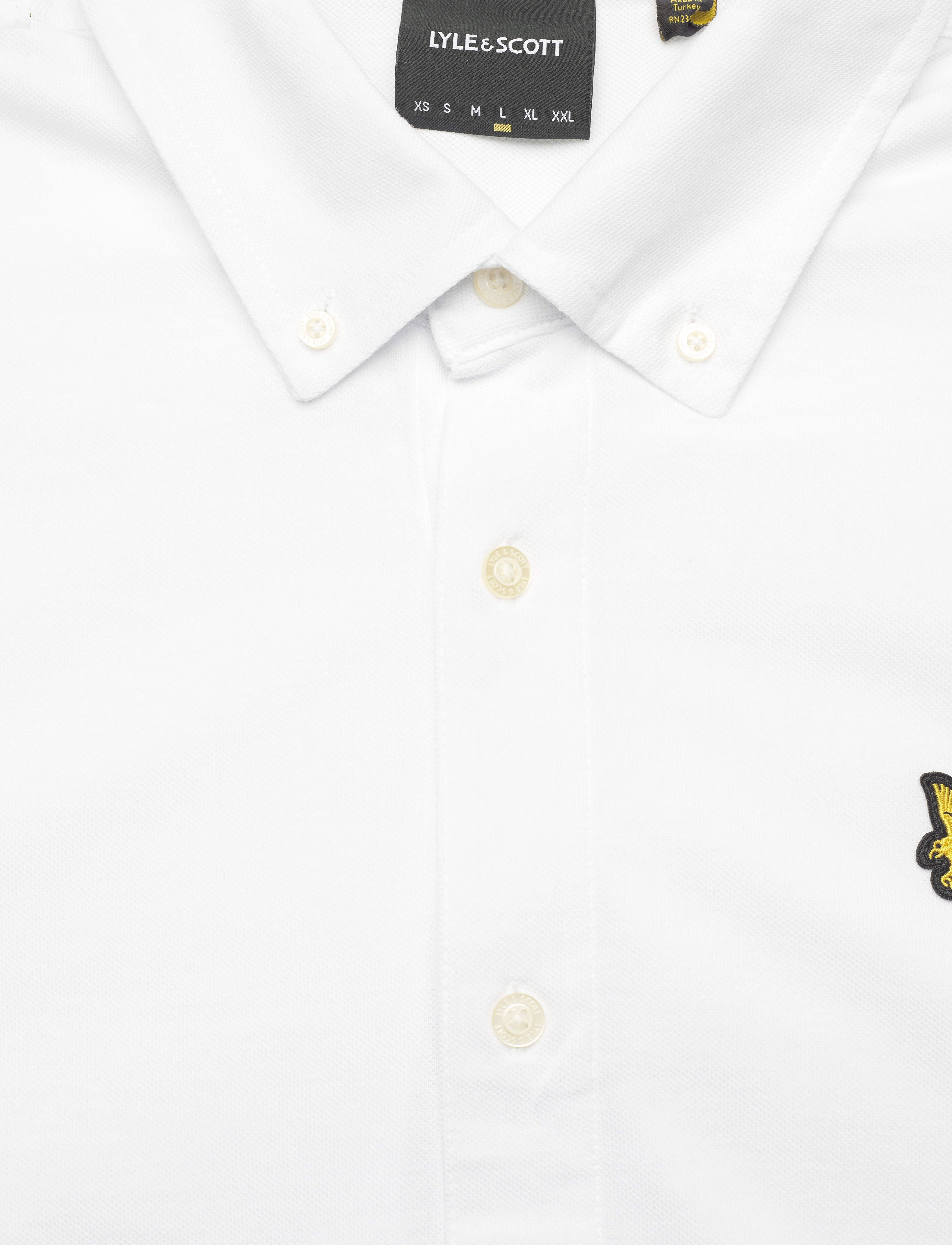 Lyle & Scott - Stretch Shirt - white - 2