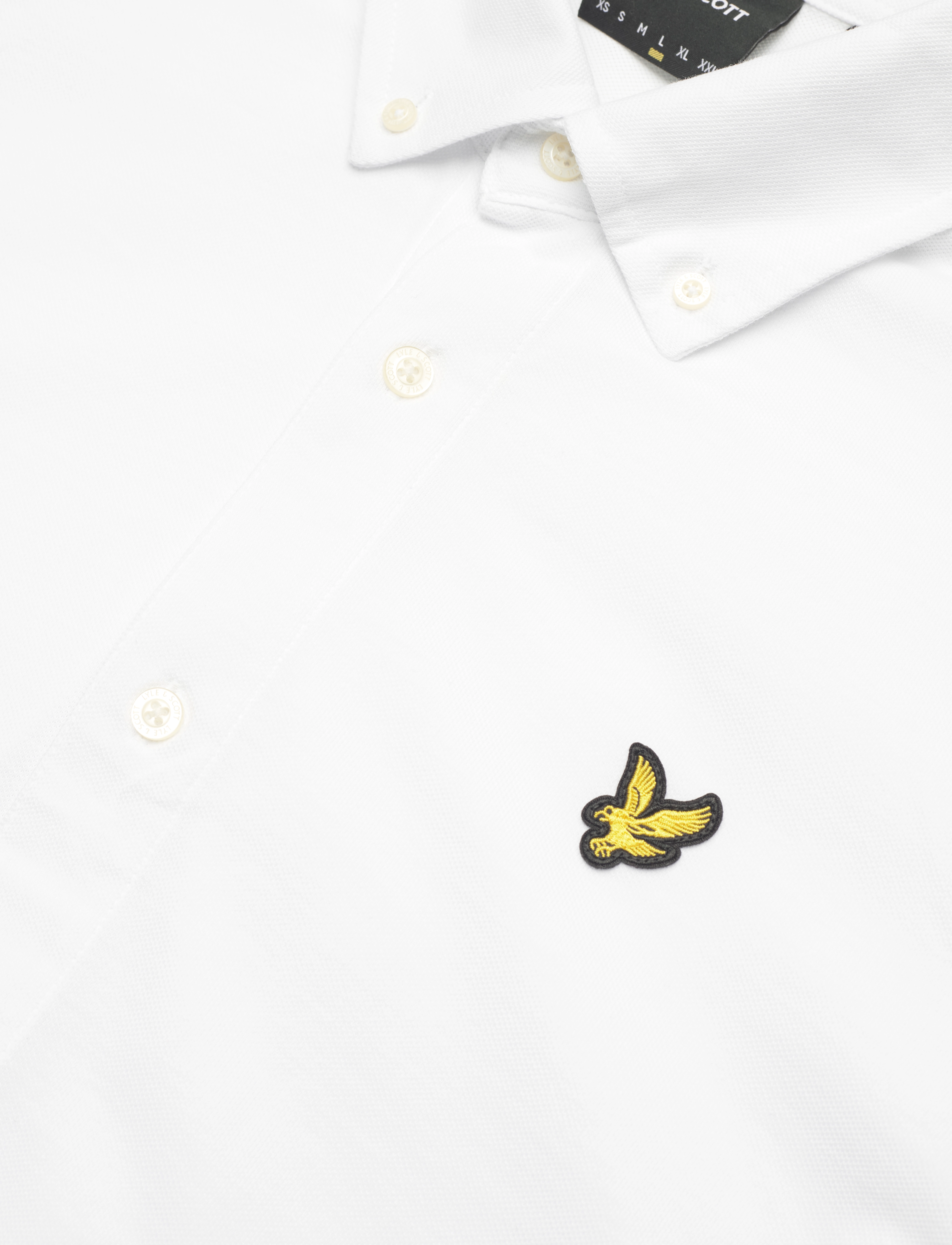 Lyle & Scott - Stretch Shirt - white - 3