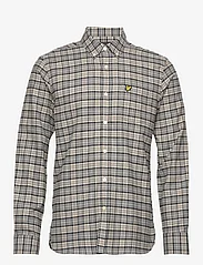 Lyle & Scott - Check Flannel Shirt - checkered shirts - w870 cove - 0
