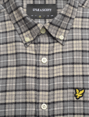 Lyle & Scott - Check Flannel Shirt - ternede skjorter - w870 cove - 6