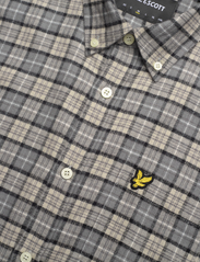 Lyle & Scott - Check Flannel Shirt - ternede skjorter - w870 cove - 7