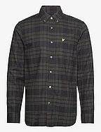 Check Flannel Shirt - W995 MOUNTAIN MOSS