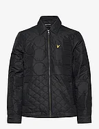 Quilted Overshirt - X002 BLACK ICE