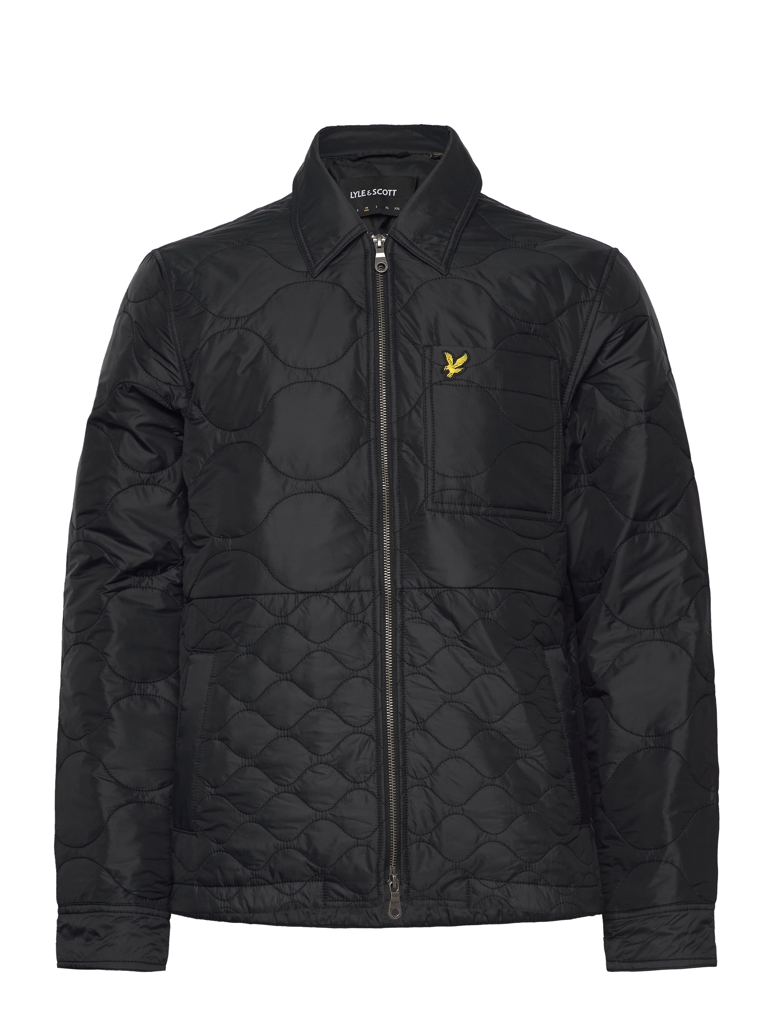 Quilted Overshirt - X002 BLACK ICE