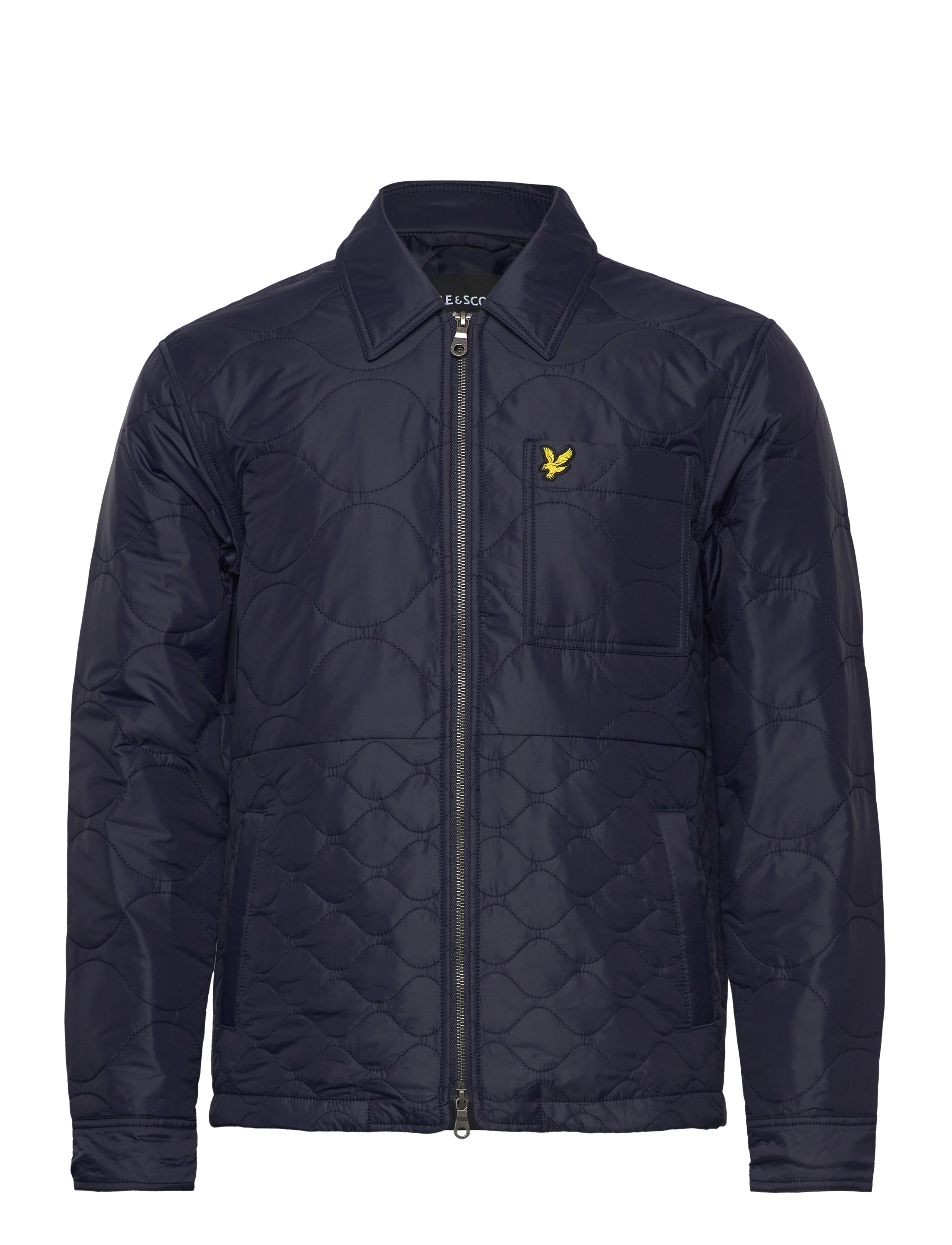 Quilted Overshirt - Z271 DARK NAVY