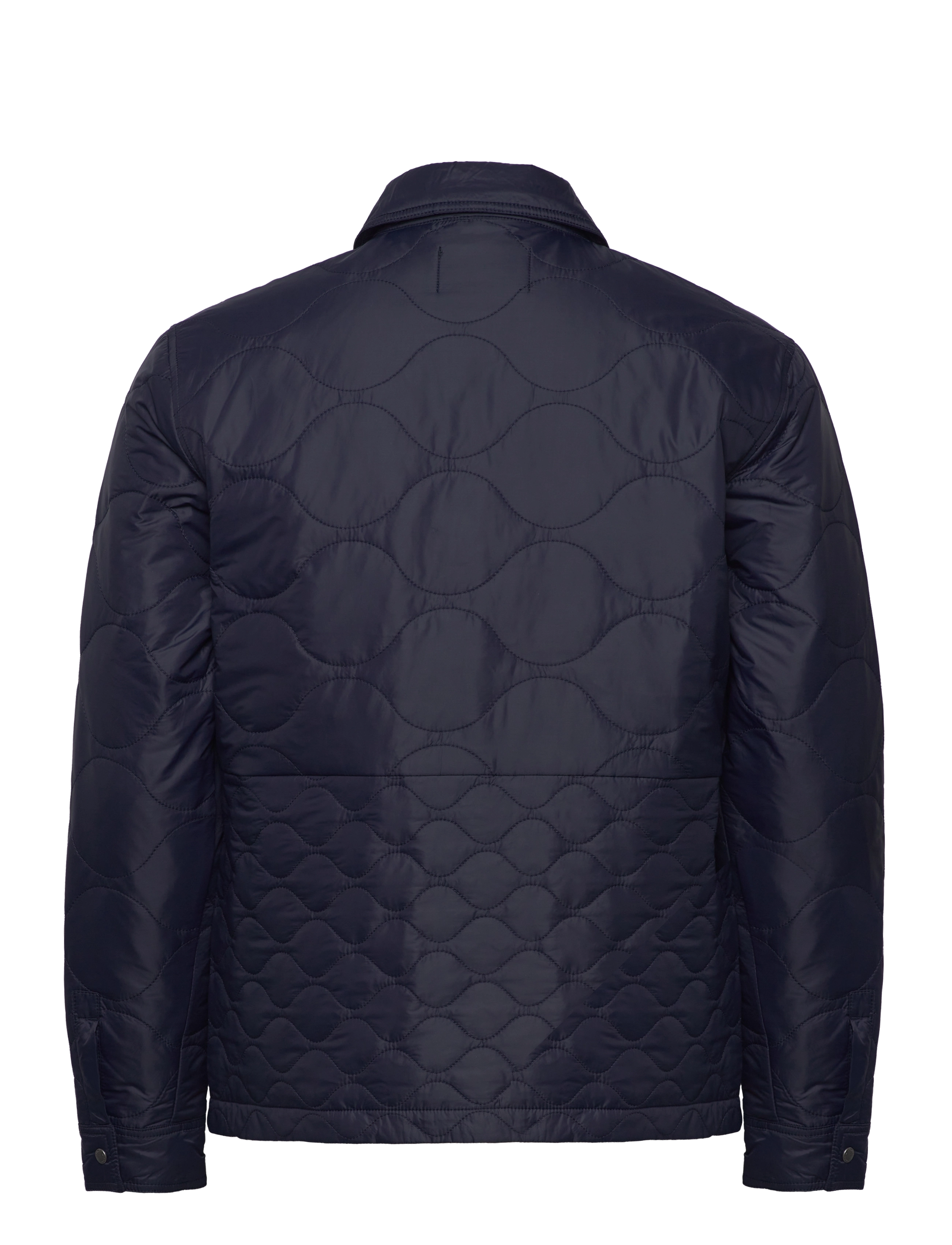 Lyle & Scott - Quilted Overshirt - z271 dark navy - 1