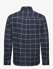 Lyle & Scott - Windowpane Shirt - casual skjorter - x081 muddy navy - 1